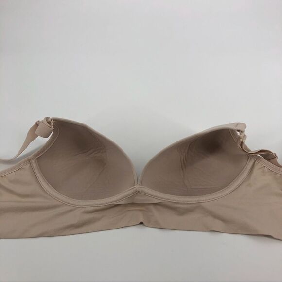 Warners Elements of Bliss‎ Smoothing Support Seamless Band Wireless Bra 38C Nude - Picture 8 of 12